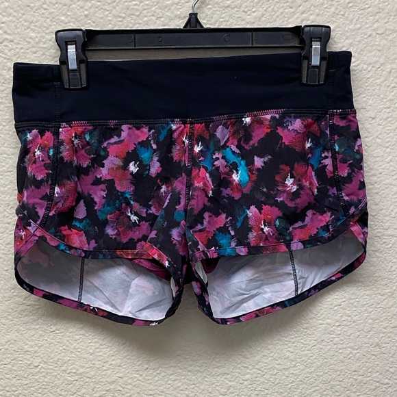 Lululemon Floral Shorts - Picture 1 of 6